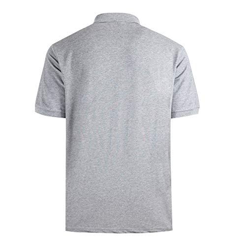 Men's Short Sleeve Polo Shirt Moisture Wicking Performance Dry Fit Golf Polo with Pocket2