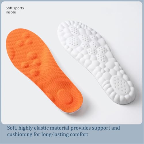 Image of Insoles for Men and Women Cloud Like Sole Inserts with Arch Support Memory Foam (2-Pack-Men-6.5-10)