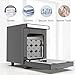 TASALON 5L Towel Warmer Hot Cabinet Box, Aluminum Inner Chamber, Removable Tray, Fast Heating for Beauty Spa Salon Massage - Black