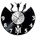 WoD Michael Jackson - Orologio da parete in vinile, stile retrò, grande orologio, decorazione per la casa, idea regalo