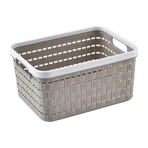 Swadal Storage Box without Lid Plastic BPA Free Anthracite 4.8 L Cover