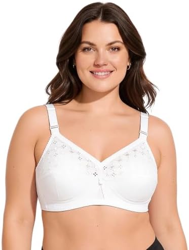 juliet Women's Non Padded Polyester Viscose Sari Bra Everyday Bra NARI 36D White