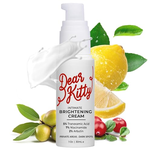Dear Kitty Dark Spot Cream for Intimate Areas - Tranexamic Acid & Niacinamide Serum for Women - Body