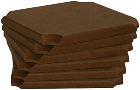 WonderBat Square Bats for Pottery Wheels, 6" Sq, Set of 6
