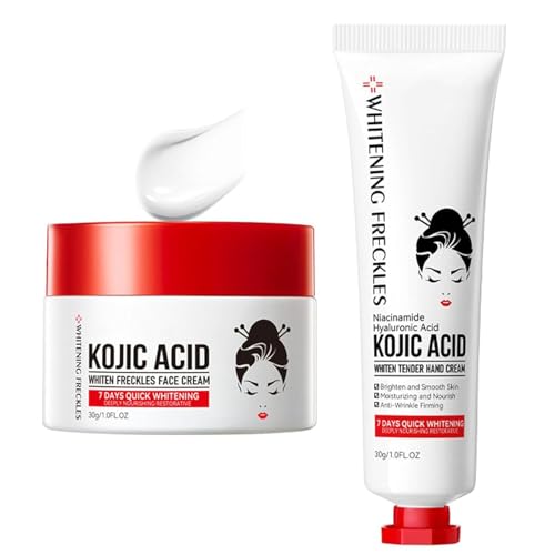 Kunnozz Kojic Hand Cream & Face Cream, Hyaluronic Tender Cream for Women & Men