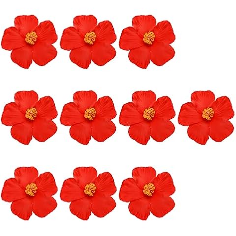 Marsrut 10PCS Hibiscus Flowers Cover