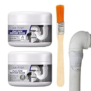 astound Metalen reparatielijm, vloeibare gel voor het repareren van metalen buisjes met A- en B-lijm, radiatorbuistank voor het repareren van metalen plamuurlijm voor thuis