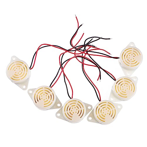 Cabilock Plastic Electronic Buzzer -24v Voltage Piezo Buzzer Alarm Backup Alarm Beeper Industrial Use