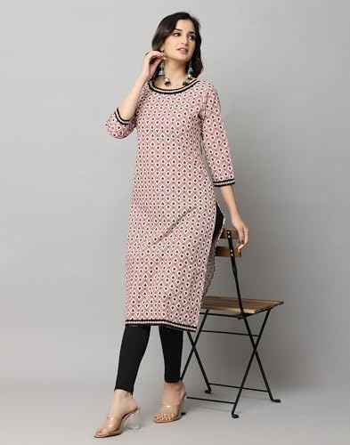 Image of Decorative Lace Attached Boat Neck Kurta