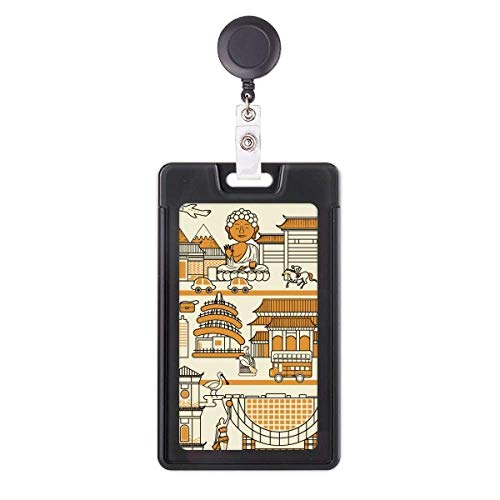Porte-badge Hong Kong enrouleur antichoc pour ne plus perdre votre pass en visite en Chine