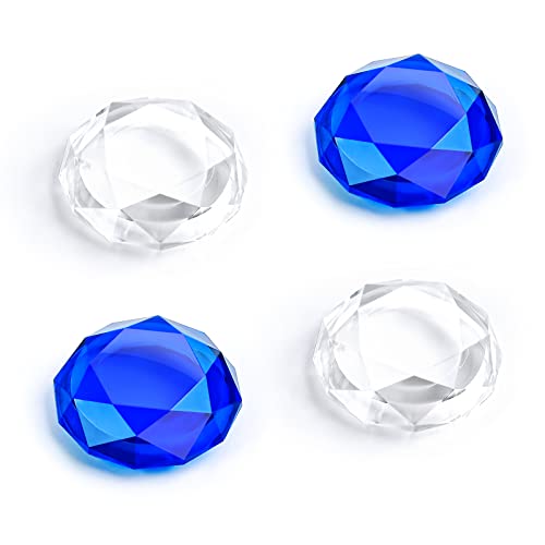 Tapones de agarre para pulgar compatibles con Switch OLED y Joy Con de diseño diamante