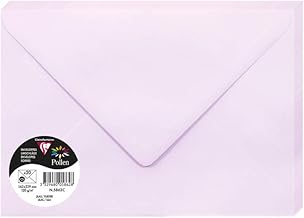 Clairefontaine 5652 C Pack de 20 sobres 16,20 x 22,90 x 0,10 cm, color Lilas 16.20 x 22.90 x 0.10