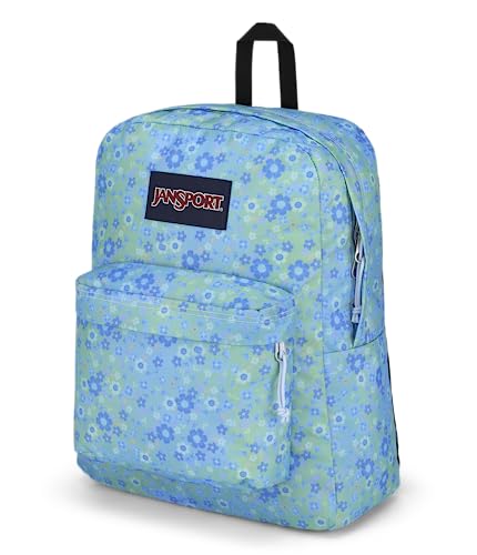 Image of JanSport SuperBreak One Backpacks - Durable, Lightweight Bookbag with 1 Main Compartment, Front Utility Pocket with Built-in Organizer - Premium Backpack, Baby Blossom Blue