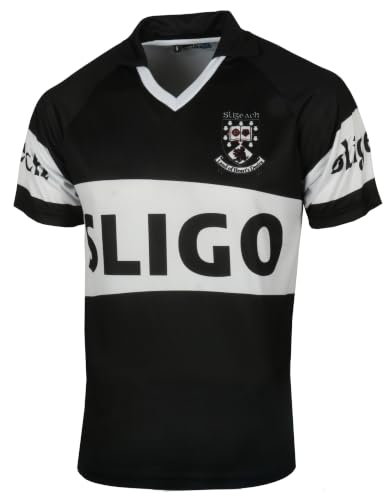 Malham Sligo Replica Gaelic Football Jersey (X-Large) Black