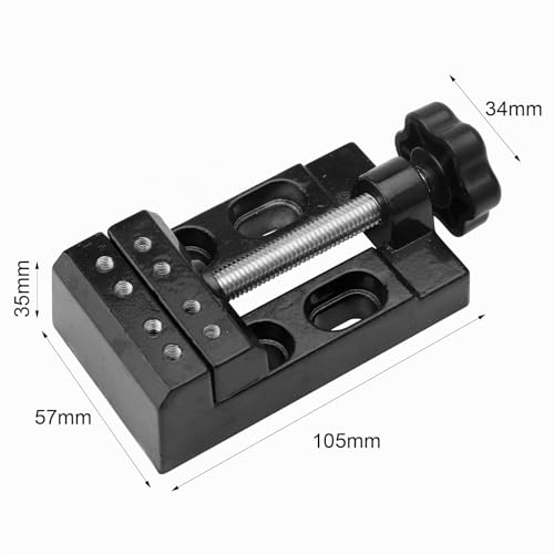 Miniatura 2 de Zmdmah Tornillo De Banco Pequeño, De 57 Mm, Mini Tornillo De Banco, Tornillo De Banco Pequeño, Tornillo De Banco Plano, Herramientas Fijas Para Joyas, Manualidades, Pulseras, Decoración Diy