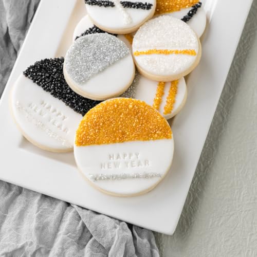 Image of Sweets Indeed Sprinkles, 4 Pack, Edible Sprinkle Mix, Perfect for Cake Decorations, Baking, Ice Cream, Cookies, Cupcake Topper (Metallic Sugar)