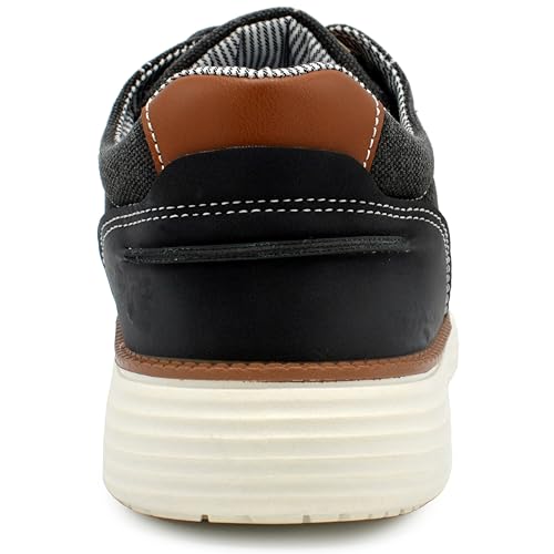 Image of AKADEMIKS Mens Dayton Oxford, Comfortable Footwear for Formal and Casual Wear