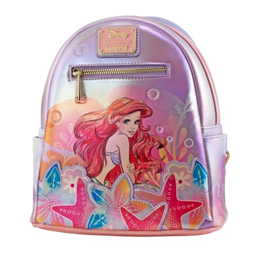 Loungefly x Disney The Little Mermaid Ariel Soft Floral Mini Backpack