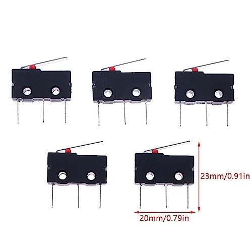 Micro interrupteur KW12 fin de course à 3 broches pour automatisation maison - 4