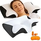 2025 Upgrade Neckhaven Pillow, Neckhaven Pillow Hospitality Collection, Neck Haven Hotel Edition Pillows, Neckhavens Cervica Sleep Pillows for Snoring, Neck Pain Relief (Black)