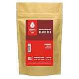 Elevate Tea ENGLISH BREAKFAST BLACK TEA, Loose Leaf Tea Blend, 30 servings,  3 Ounce Pouch, Caffeine Level: High, Single Unit