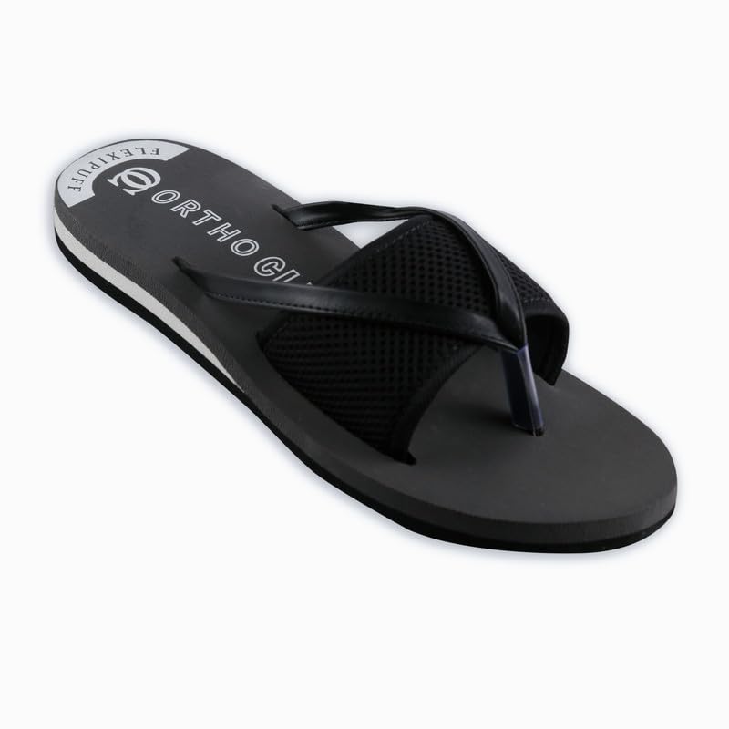 Ultra Soft Ortho Slippers for Women's Orthopedic Diabetic Non-Slip Lightweight Durable Cushion Comfortable Flat Casual Stylish Dr Chappals and House Flip flops For Women-image-9