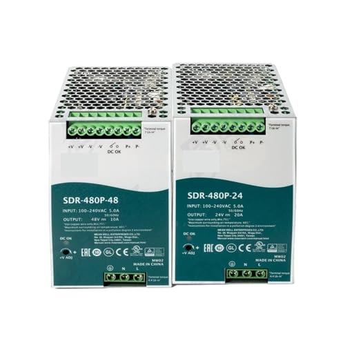 Transformateur de commutation SDR-480P 48V alimentation rail haute précision - 3