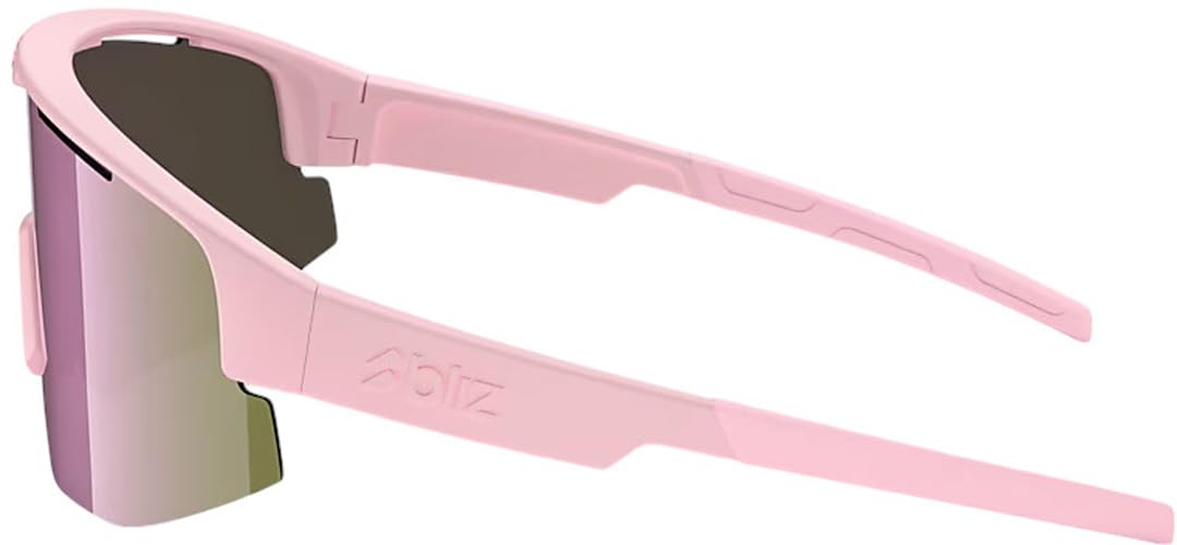 BLIZ Matrix SMALL Sonnenbrille 2025 Matte Powder pink/Brown Rose Multicolor