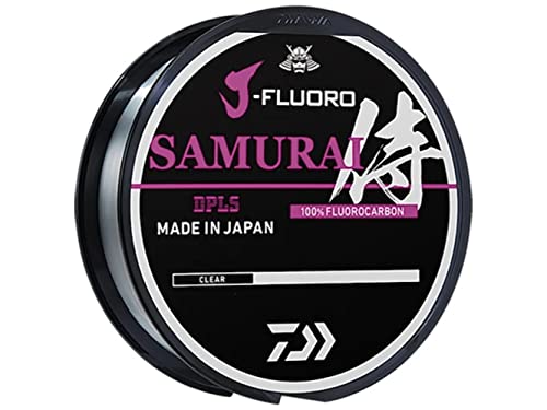 Daiwa JFS12-1000 J-Fluoro Samurai Fluorocarbon Line, Bulk, Multicolor, One Size