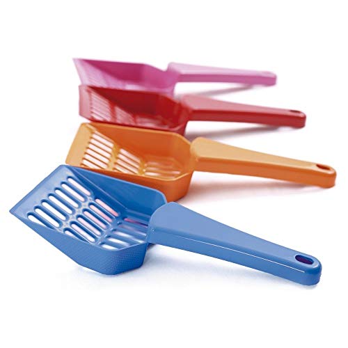 Banheiro Caixa De Areia Para Gato Kit Com Comedouro Bebedouro E Pá Higiênica Cor:Rosa