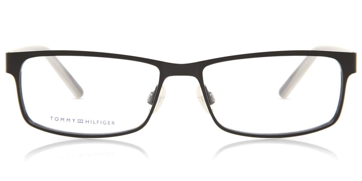 Tommy Hilfiger T_HILFIGER 1127 (059G) Matte Black/White Gray 55mm
