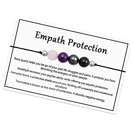 Ronglry Crystal Bead Chakra Bracelet