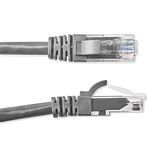 Cable Patch NavePoint CAT5e 25 pies gris miniatura 2