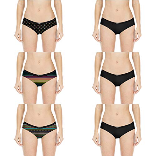 Little Marcel Lot de 6 Slips Microfibre, Fille, Lo