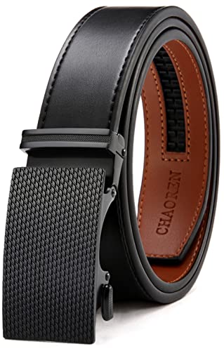 Image of CHAOREN 40mm Ratchet Belt Buckle Only for 1 3 /8 Slide Belt Strap, Automatic Click Buckle Adjustable