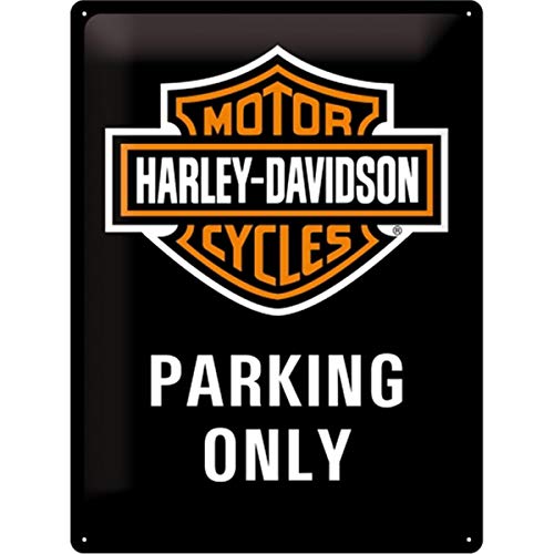 Nostalgic Art Harley Davidson Parking Only - Placa Decorativa,...