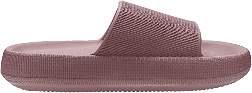 WHITIN Pillow Slippers for Women Non Slip | Cushioned Thick Sole Slides | Quick Drying Bathroom Sandals3