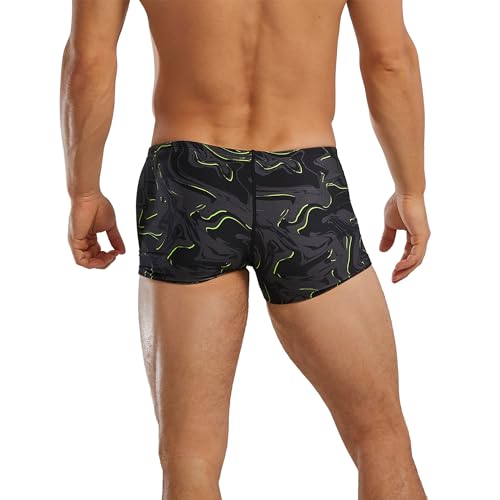 TYR Galaxay de pierna cuadrada, el bañador de hombre para entrenar a diario 3
