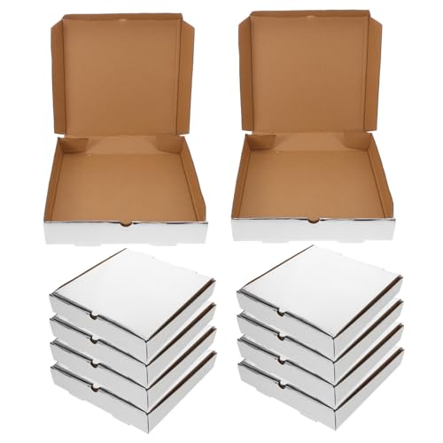 KICHOUSE Thicken Pizza Wrapping Boxes Container for Catering Pizza Store Supplies