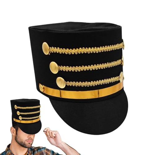 - Sombrero de soldado de juguete para adultos, gorro de soldado para cosplay, accesorio para cosplay – Disfraz creativo para adultos – Sombrero de juguete para actuaciones, reuniones, cosplay