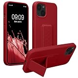 CON CINTURINO: la back cover con impugnatura dona maggiore sicurezza. Il sostegno appoggia telefono può essere usato come cavalletto. Posiziona lo schermo del cellulare in orizzontale per guardare film e serie TV o in verticale per scattare selfie.