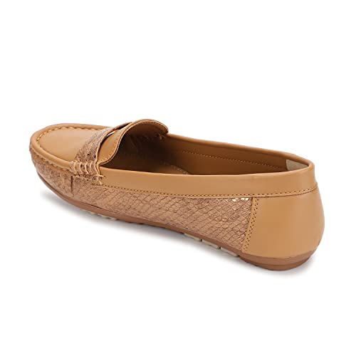 Image of Marc Loire Women Comfortable Slip On Flat Loafer Ballet; Casual and Formal Footwear