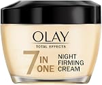 Crème de Nuit Raffermissante Olay Total Effects 7-En-Un, Hydratant pour le Visage avec Vitamine B3, Niacinamide, 50 ml