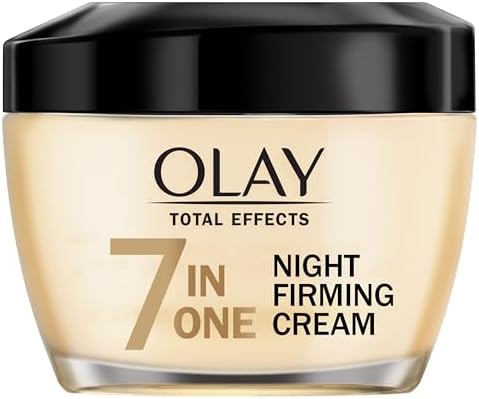 Olay Total Effects Night Firming Cream Face Moisturizer, 1.7 oz