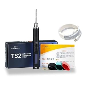 MINIWARE TS21 Soldeerbout lasapparaat KU Tips Smart Draagbaar Digit 100W 3 seconden smeltcontainer vullen licht vooraf ingestelde temperatuur 100-450 ℃