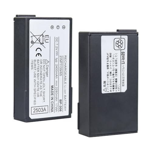 Amazon | Vineyuan 7.2V 2400mAh BP-306 リチウムイオンバッテリー交換