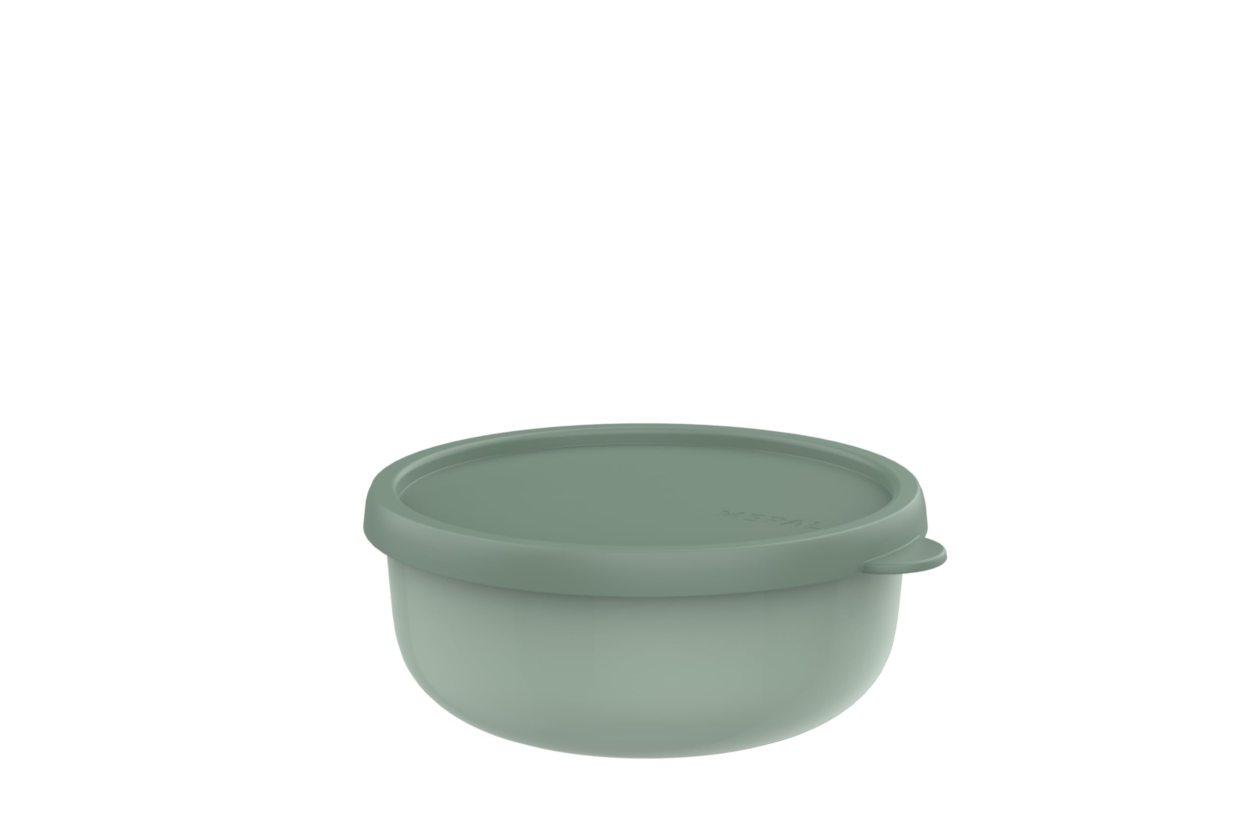 Mepal - Mikrowellengeschirr Lumina - 750 ml - Nordic sage | Frischhaltedosen für Kühlschrank, Gefrierschrank, Dampfgarer, Mikrowelle - Mikrowellenschüsseln mit Deckel - Aufbewahrungsbox