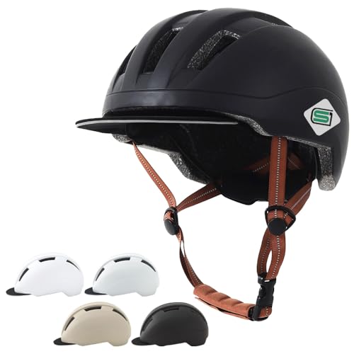 【SG認定】 自転車 ヘルメット 【超軽量270g x 着脱式バイザー付き】 岡山 大人 サイズ調整可能 57-61cm 学生 通勤 通学 SG規格 SGマーク sg レディース メンズ ロードバイク Co−Goods (コーグッズ)スケートボード