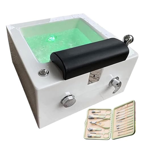 Spa de pies portátil con función masaje y luces LED