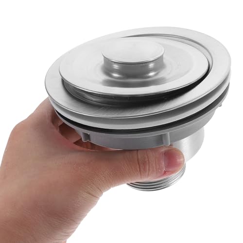 Kit de colador para fregadero de cocina en acero inoxidable miniatura 4